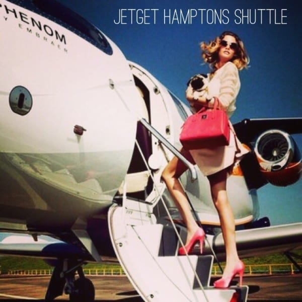 JetGet, offering flight solutions from New York to the Hamptons starting Memorial Day Weekend, 2015. (PRNewsFoto/JetGet)