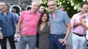 Tim Croneberger of Halcyon Design R and guests attend Housing Works Labor of Love on September   in East Hampton N