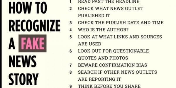 5 Ways To Spot Fake News 