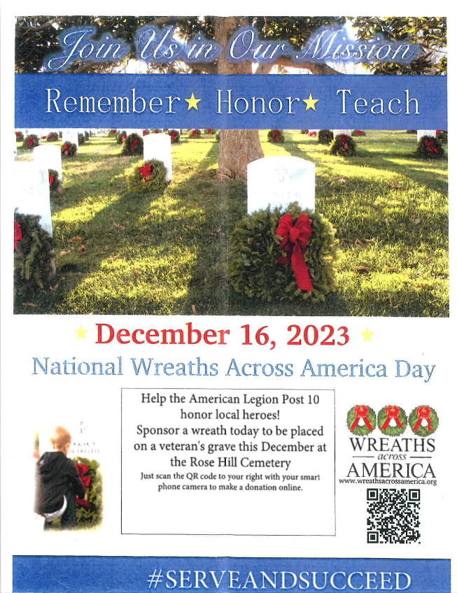 december 16, 2023 national wreaths across america day